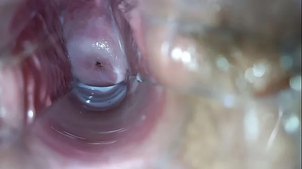 Pulsating orgasm inside pussy