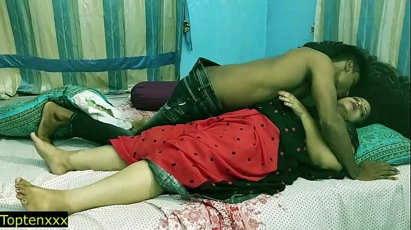 Indian teen boy fucking his sexy hot bhabhi secretly at home !! Best indian teen sex